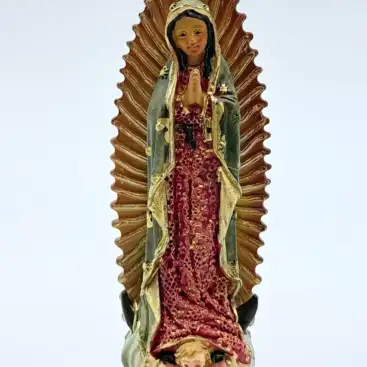 Figura Virgen De Guadalupe Pequeña