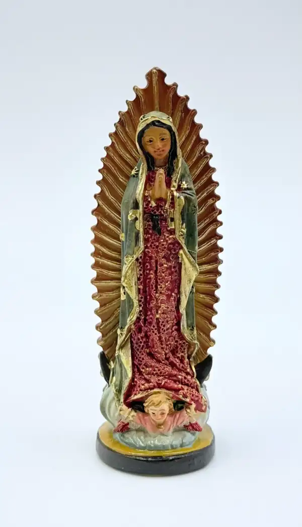 Figura Virgen De Guadalupe Pequeña