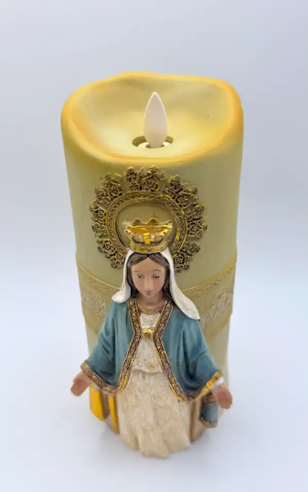 Vela A Pilas Virgen De La Milagrosa - Imagen 2