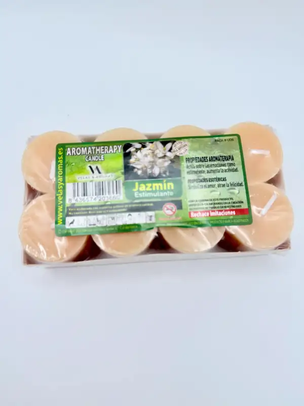 Pack 8 Velas Jazmin