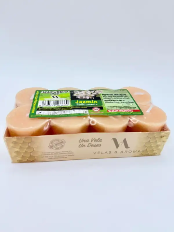 Pack 8 Velas Jazmin - Imagen 2