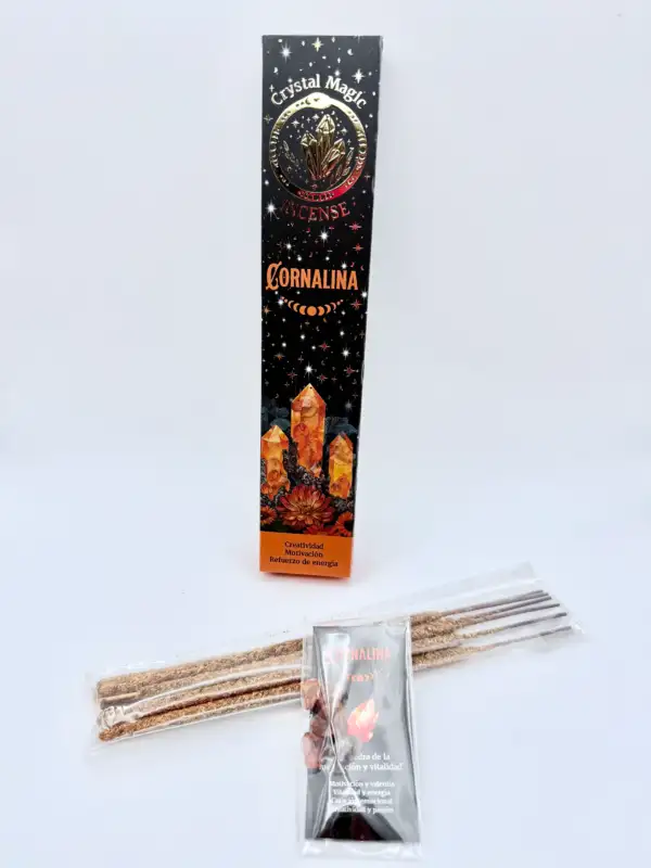 Incienso Cornalina (Crystal Magic)