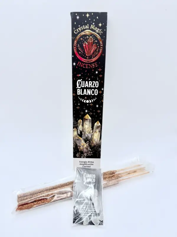 Incienso Cuarzo Blanco (Crystal Magic)