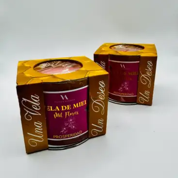Vela de Miel Mil Flores