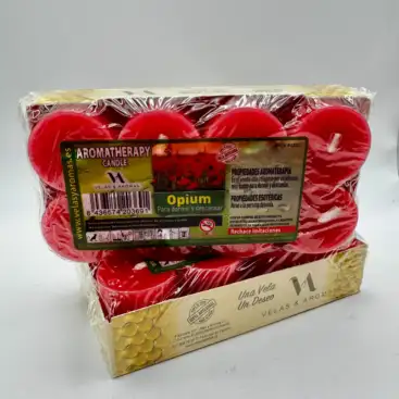 Pack 8 Velas Opium