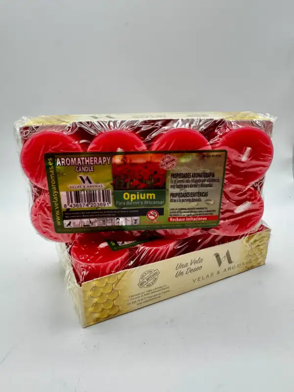 Pack 8 Velas Opium