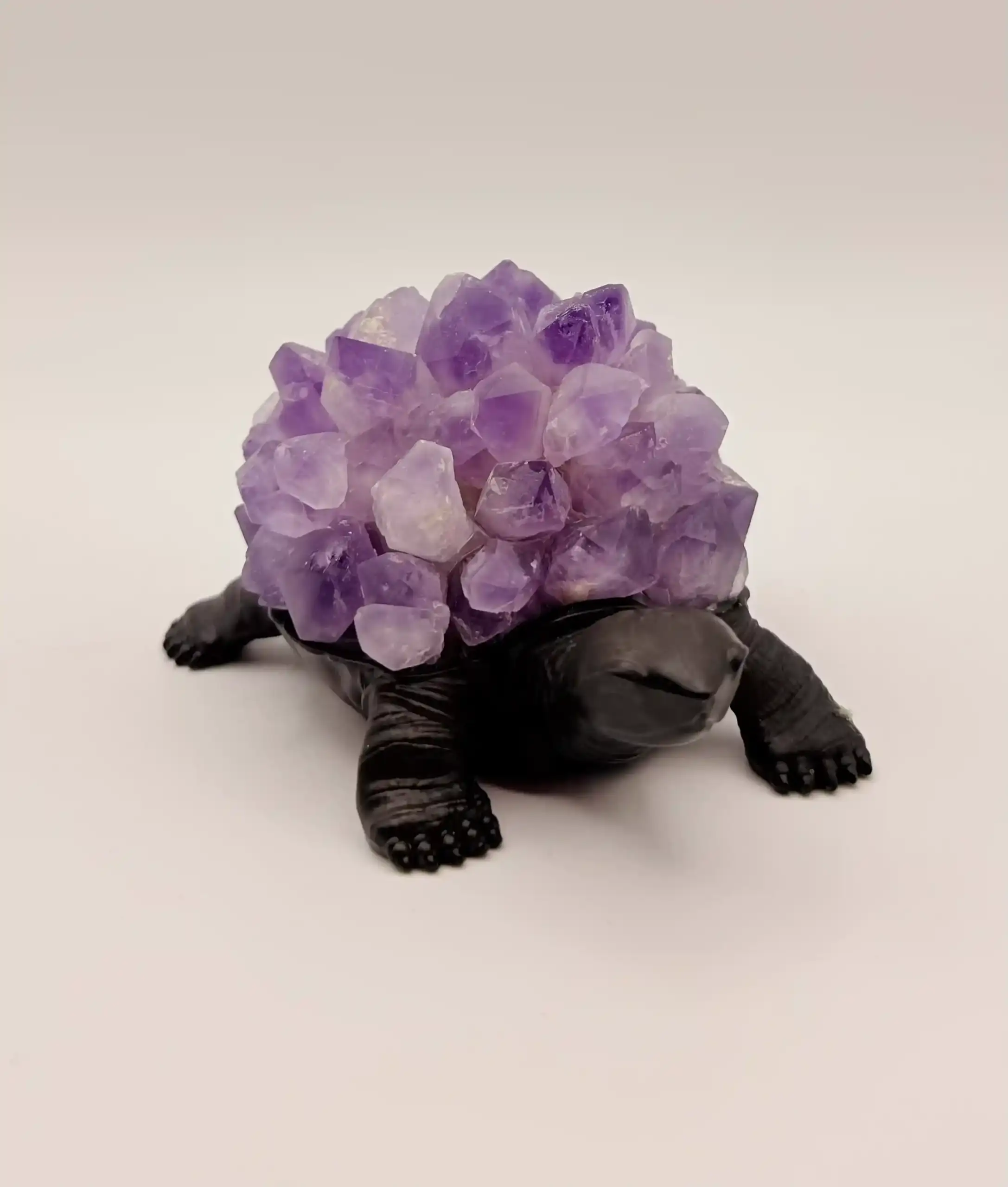 Figura Tortuga Con Amatista