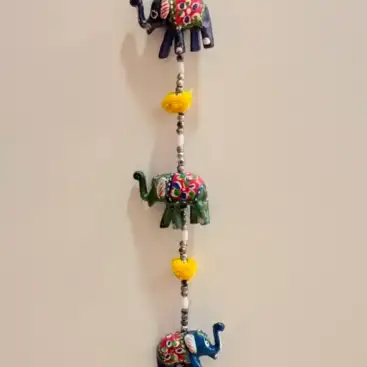 Carrillon De Viento Elefantes