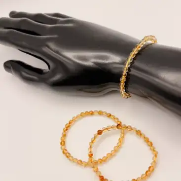 Pulsera Citrino Niño 5mm