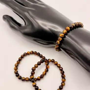 Pulsera Ojo De Tigre Niño 6mm