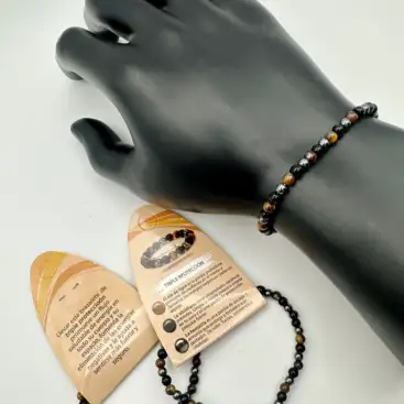 Pulsera Triple Protección 4mm