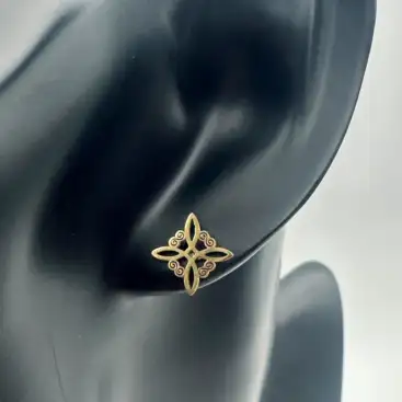 Pendientes Nudo De Bruja Simple