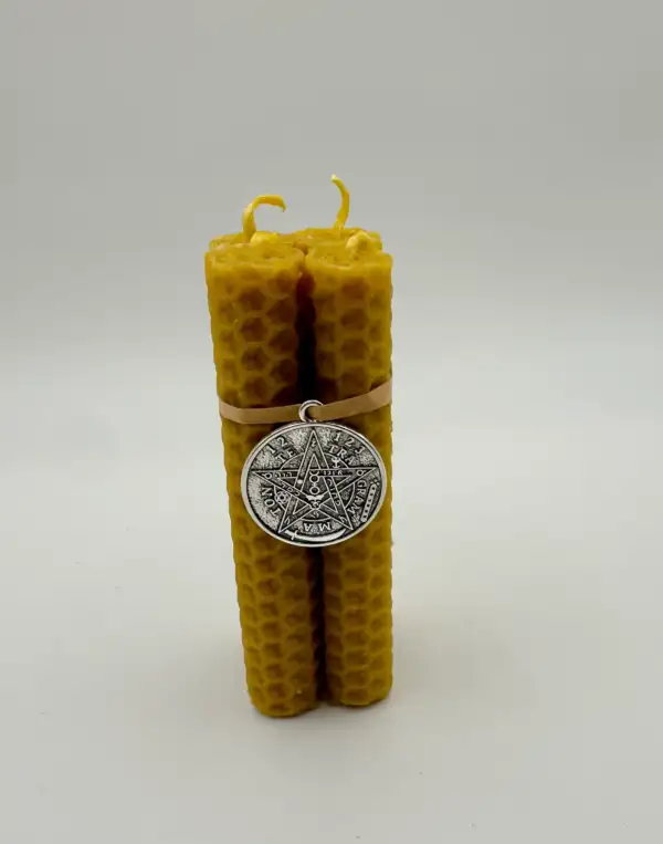 Pack 6 Velas De Miel Pequeñas Tetragramaton