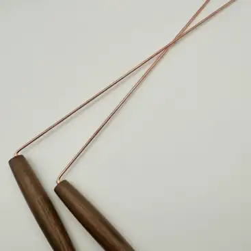 Varillas De Radiestesia Madera Oscura