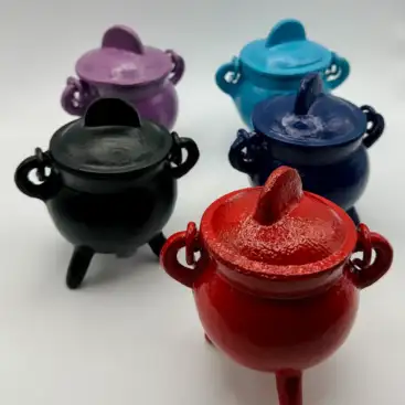 Caldero De Hierro Pequeño Colores