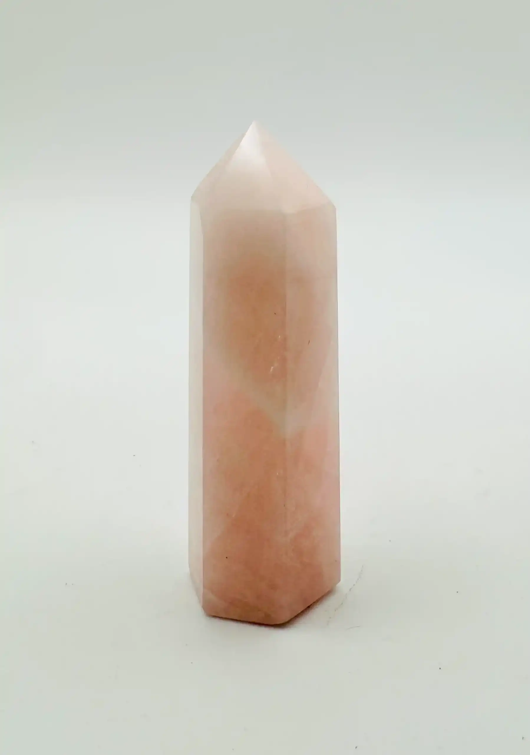 Obelisco Cuarzo Rosa