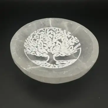 Cuenco Selenita Arbol De La Vida