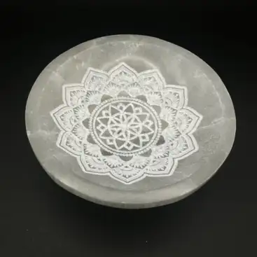 Cuenco Selenita Mandala