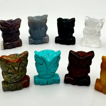 Mini Buho Mineral (Aleatorio)