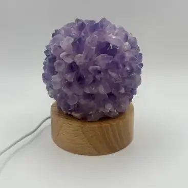 Lampara Redonda Amatista