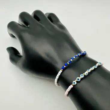 Pulsera Bolas Ojos Turcos