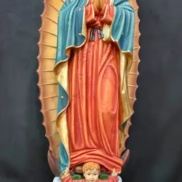 Figura Virgen De Guadalupe 1m