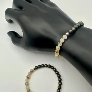 Pulsera Minerales Para El Dinero