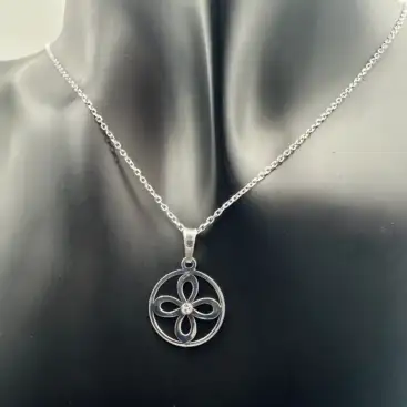 Colgante Sigilo Plata De Ley