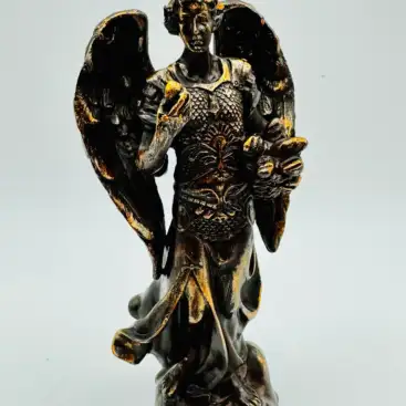 Figura Arcangel San Barachiel Bronce 12cm