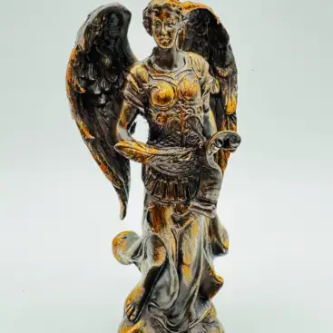 Figura Arcangel San Gabriel Bronce 12cm
