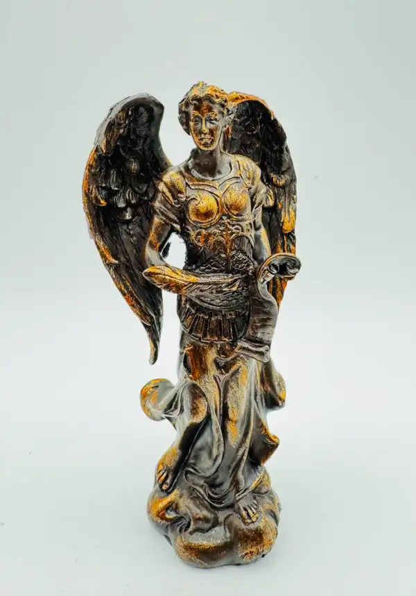 Figura Arcangel San Gabriel Bronce 12cm