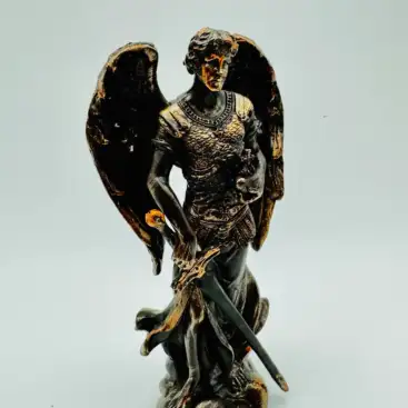 Figura Arcangel San Jegudiel Bronce 12cm