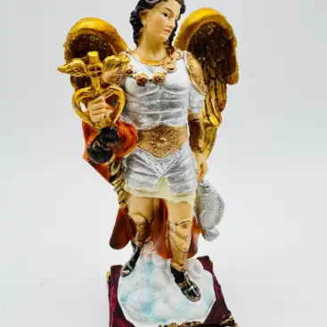 Figura Arcangel Rafael Armadura 13cm