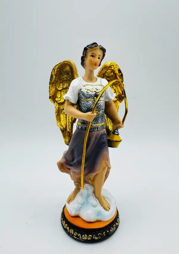 Figura Arcangel San Seatiel Armadura 13cm