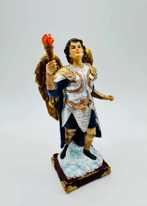 Figura Arcangel Uriel Armadura 13cm