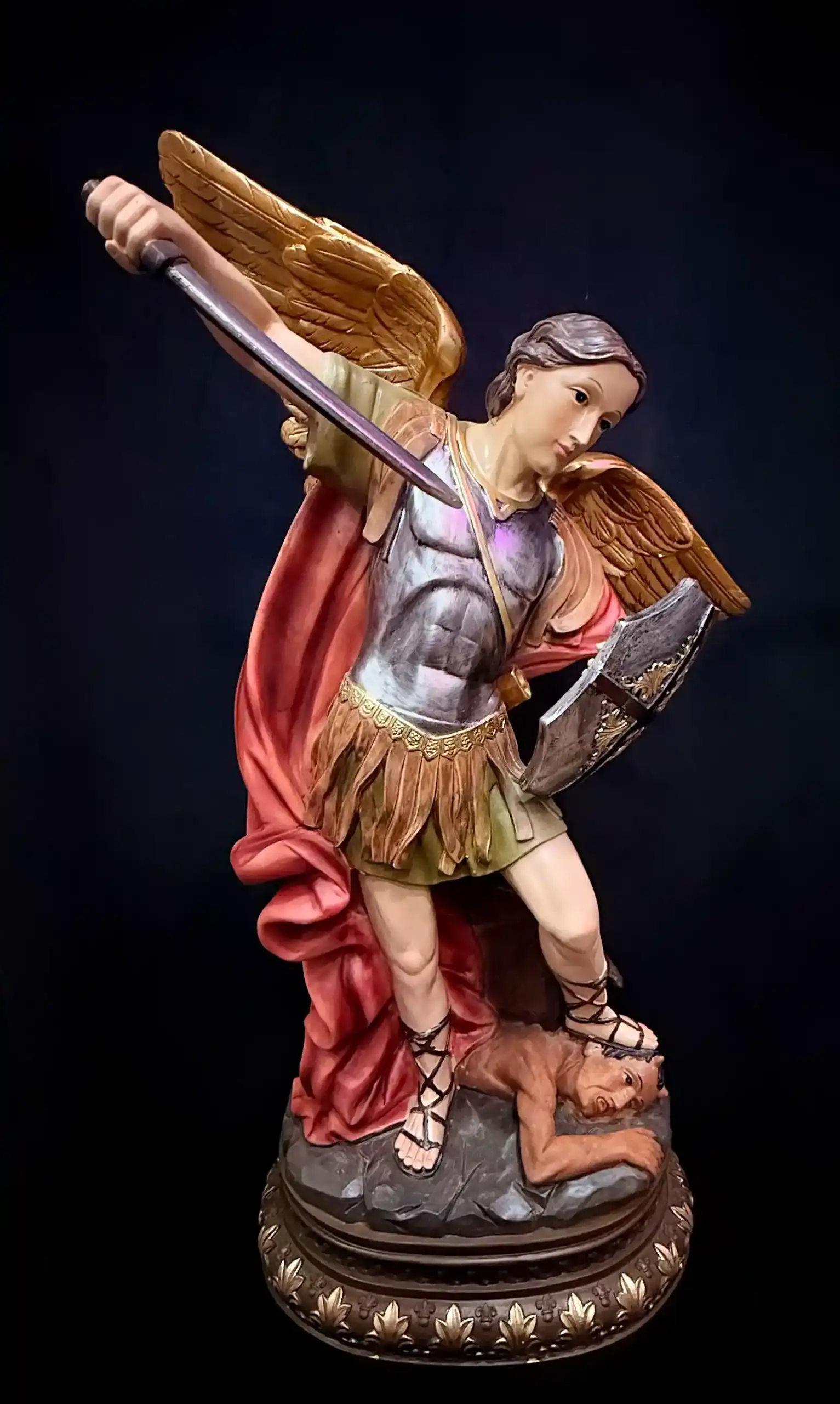 Figura Arcangel Miguel 60cm