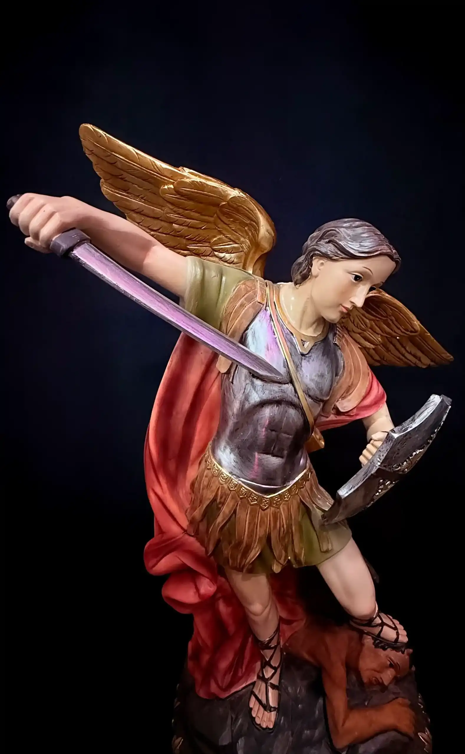 Figura Arcangel Miguel 60cm - Imagen 2