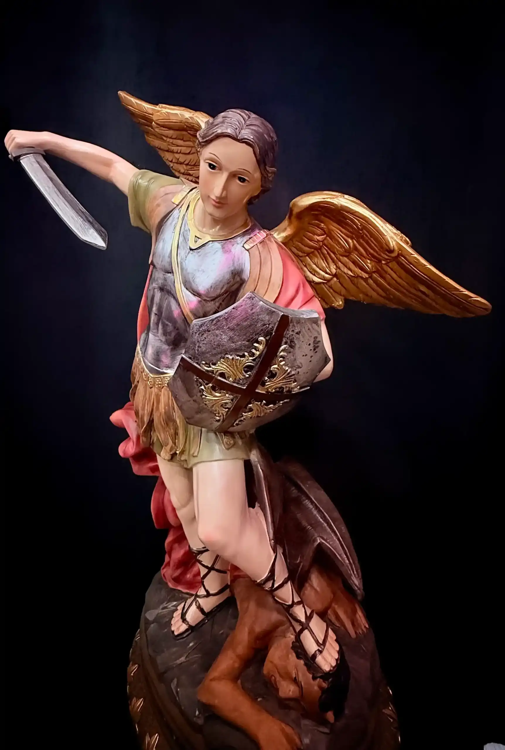 Figura Arcangel Miguel 60cm - Imagen 4