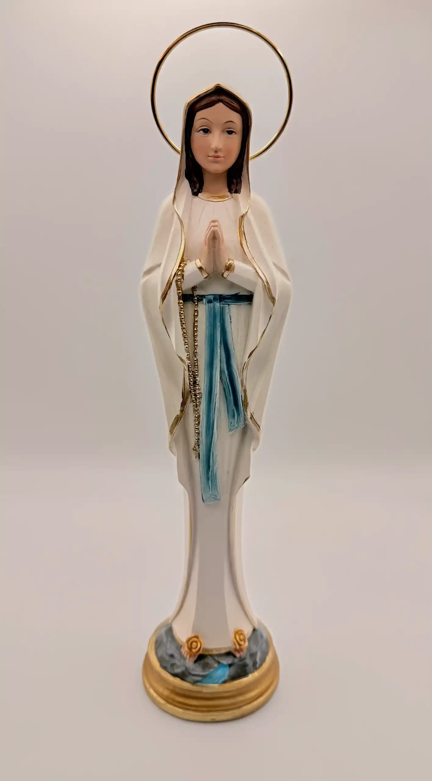 Figura Virgen De Lourdes 30cm