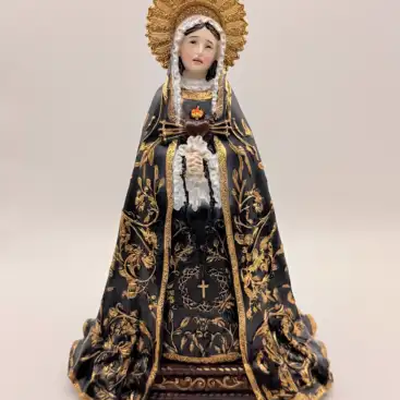 Figura Virgen La Dolorosa 25cm