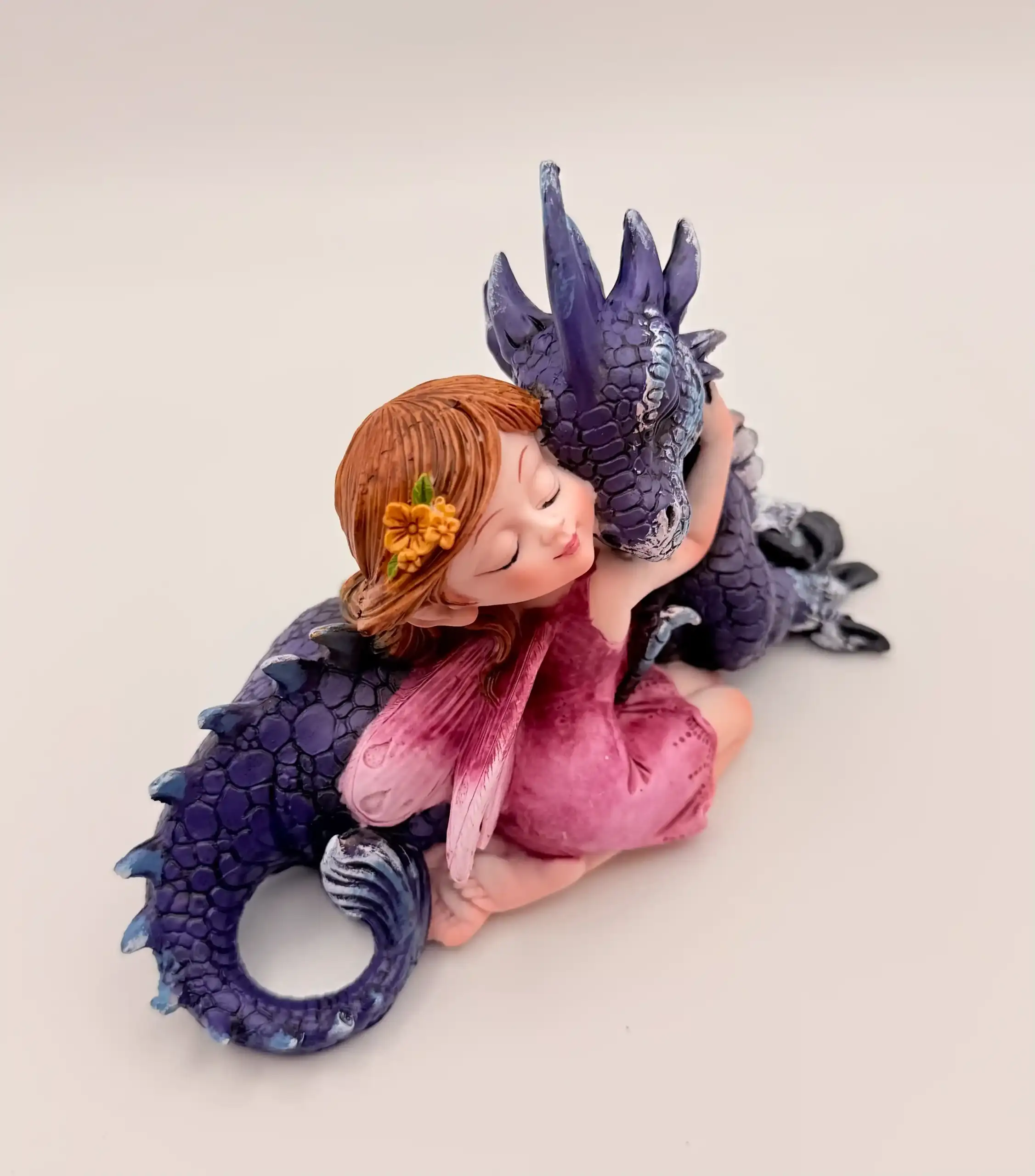 Figura Hada Con Dragon 10cm - Imagen 2