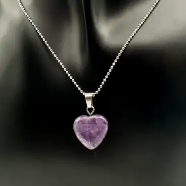 Colgante Corazon Pequeño Amatista