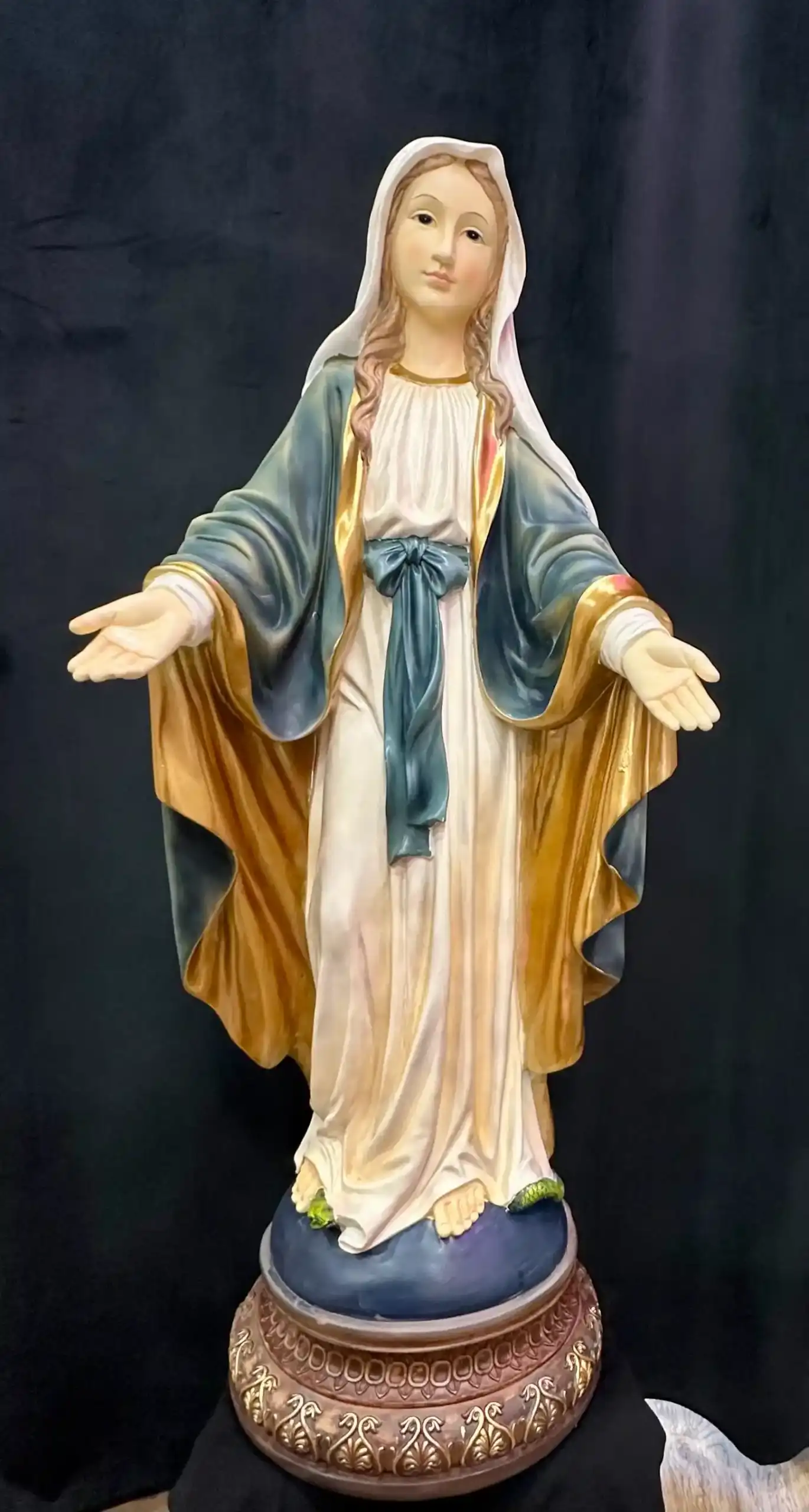Figura Virgen Milagrosa 105cm