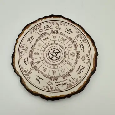 Posavasos Estaciones Wicca