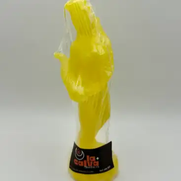 Vela Diosa De La Justicia Amarilla