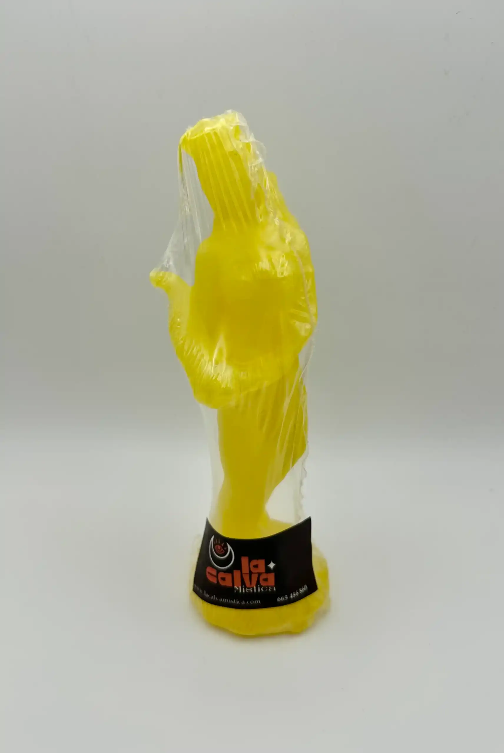 Vela Diosa De La Justicia Amarilla