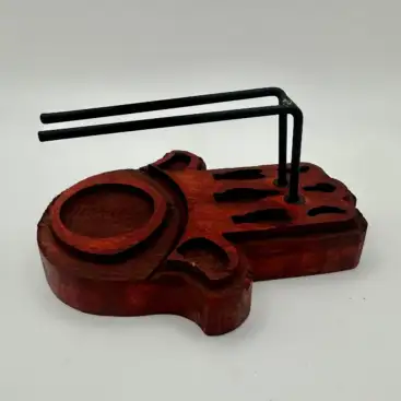 Porta Palo Santo Mano Fatima Madera