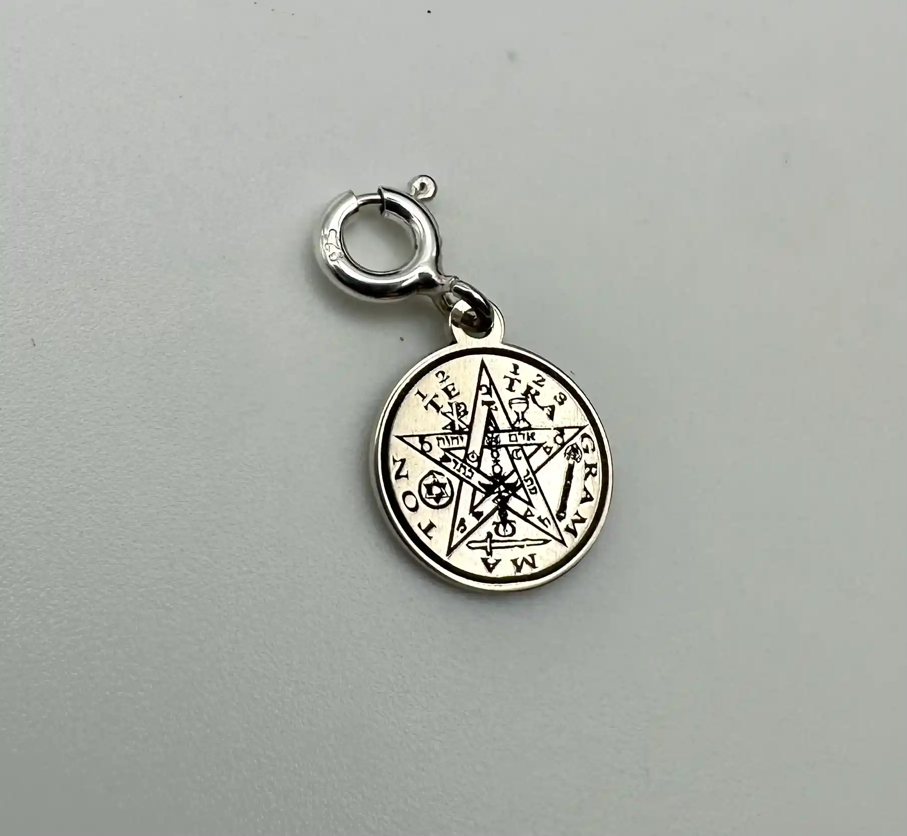 Dije Tetragramaton Plata De Ley