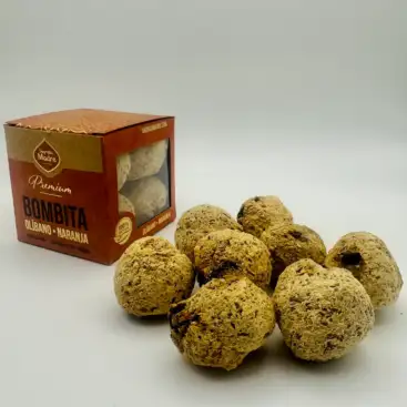 Bombita Premium Olibano Y Naranja