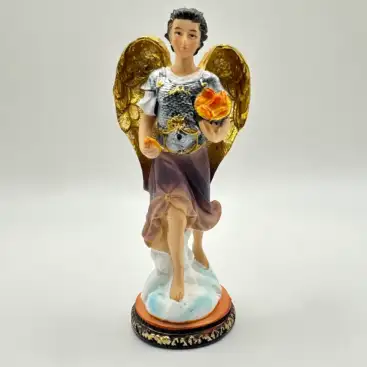Figura Arcangel Barachiel Armadura 14 cm